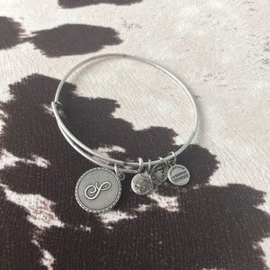 S charm bracelet
